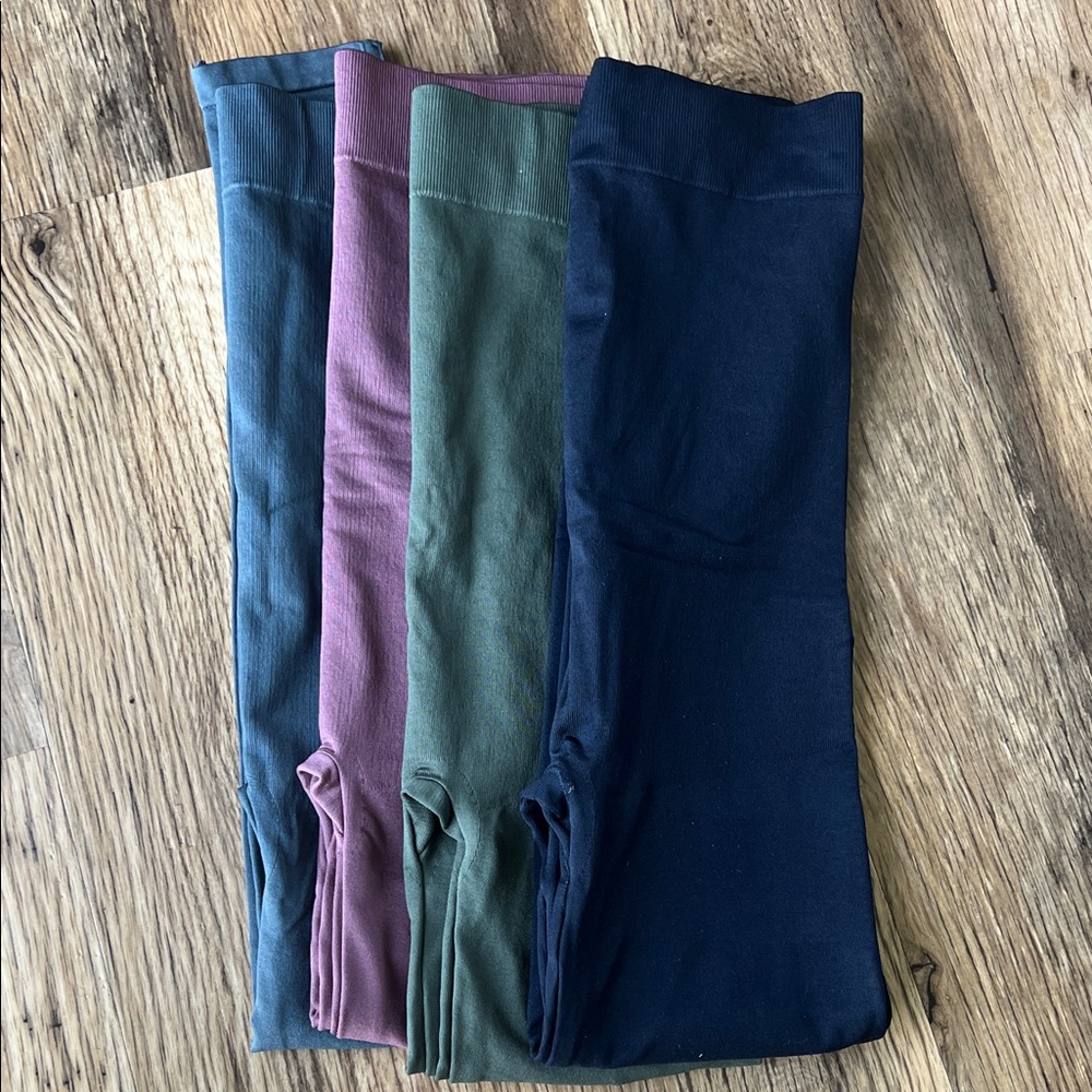 BLANQI Women's Leggings - Blue, Purple, Green